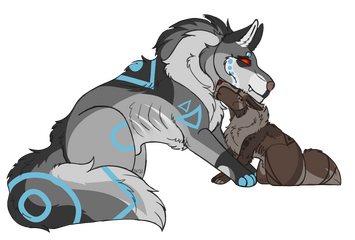 Tal x Seth Chibi
